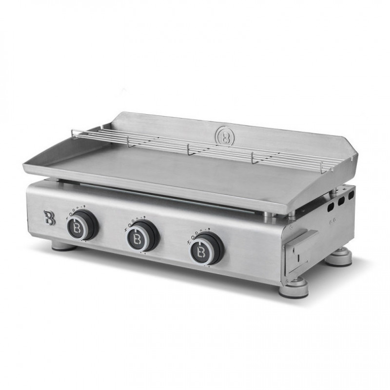 plancha gaz silvia II g evo inox 3 feux